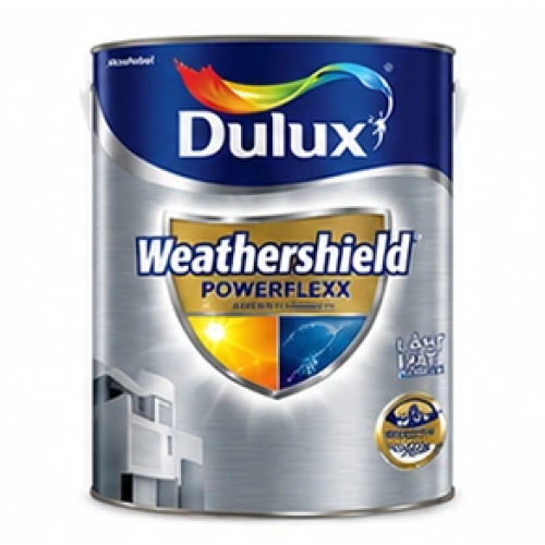 Sơn ngoại thất siêu cao cấp Dulux Weathershield Powerflexx thùng 5L